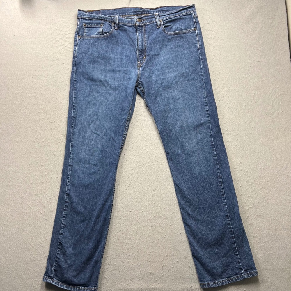 Levis 559 Relaxed Straight Jeans Mens 38x34 Blue Stretch Denim Pants 00559-0373